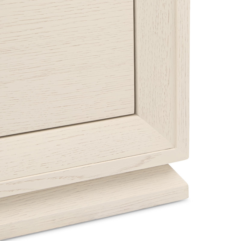 2 - Drawer Solid Wood Nightstand