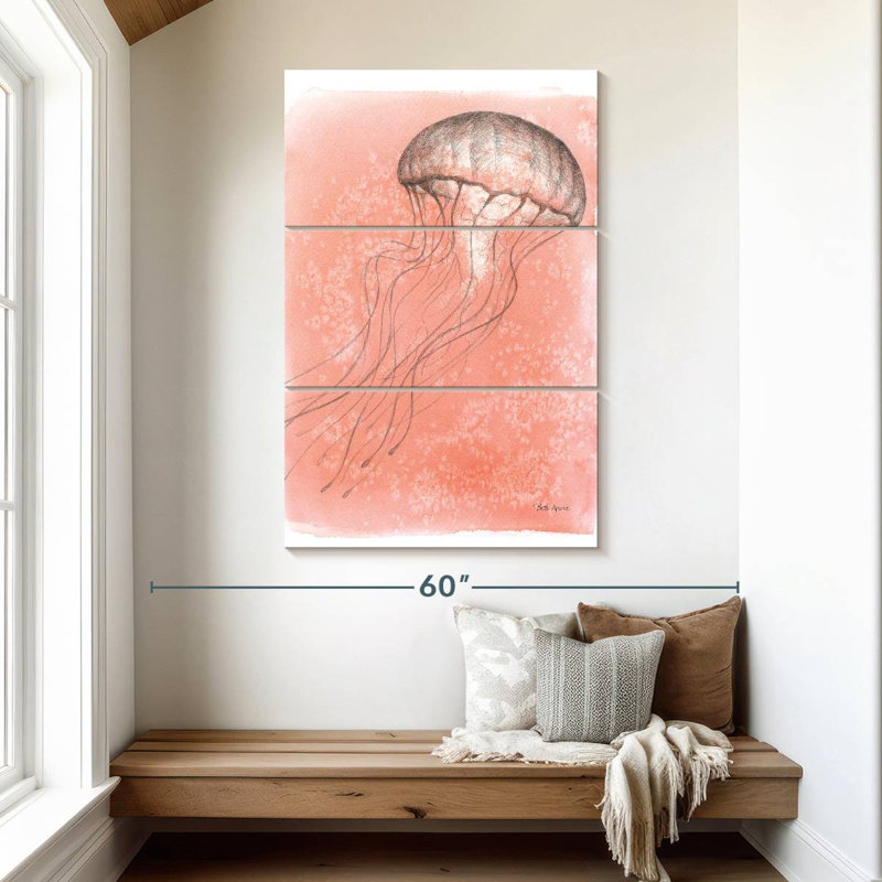 Brampt Coastal Sea Life V, H 50 po x l 32 po