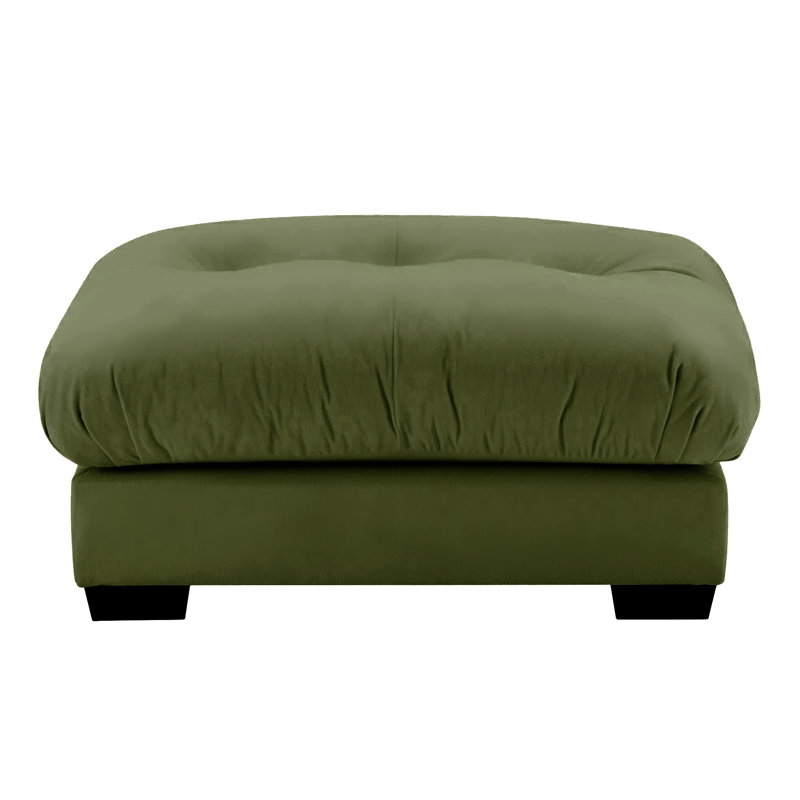 Milano Ottoman - Green, Olive Green
