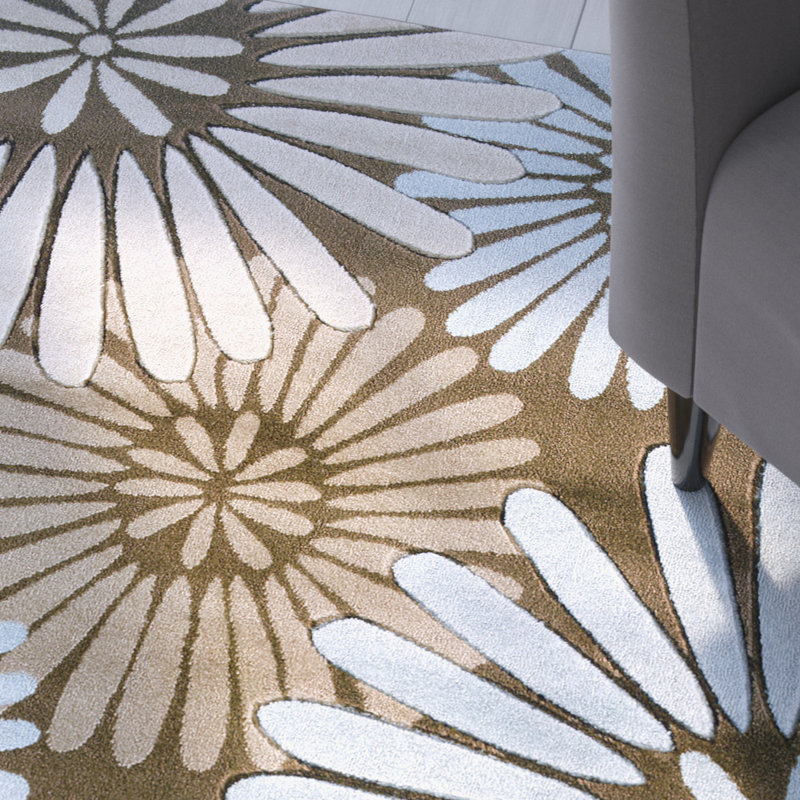 Carina Floral Indoor Rug, Rectangle 8' x 10'3"