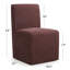 Chaises d'appoint de salle à manger rembourrées Modern Linen-386845035