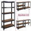 70cm W Metal Height -Adjustable Shelving Unit-51960760