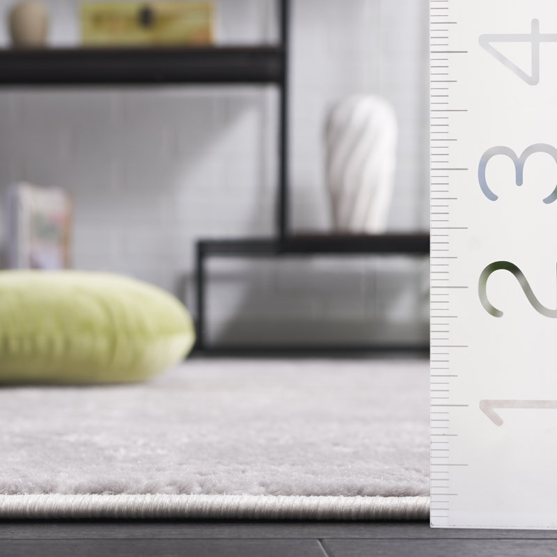 Amelia Performance Performance Abstract Rug, Square 6'7"