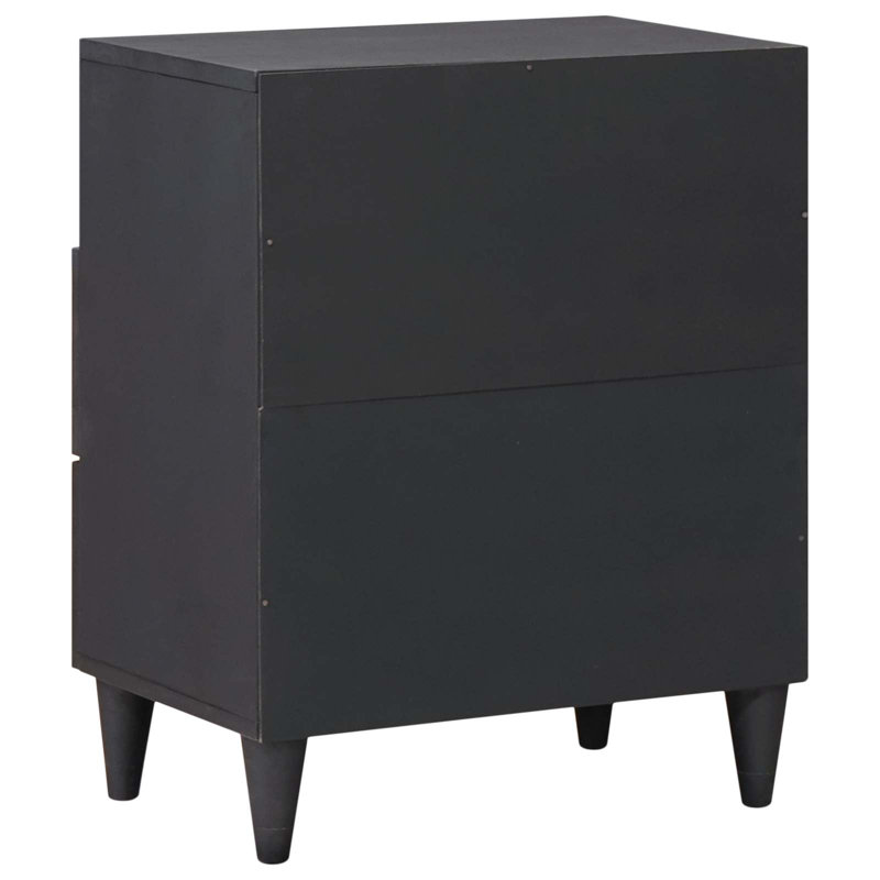 50cm W Solid Wood Bedside Table