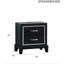 Table de chevet 2 tiroirs Livingston avec prises CA / USB