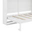 Lit escamotable mural avec armoires supérieures Murphy-1307697446-1307697448