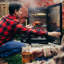 Vertical Electric Portable 1452cm² Smoker
