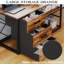 L-Shaped Metal Base Computer Desk-978524070-978524068