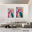 Avery musique rose et bleu II-108530825