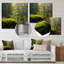 «Young Tree Forest Sunset - Leaves», art mural-1482467301-1482467326
