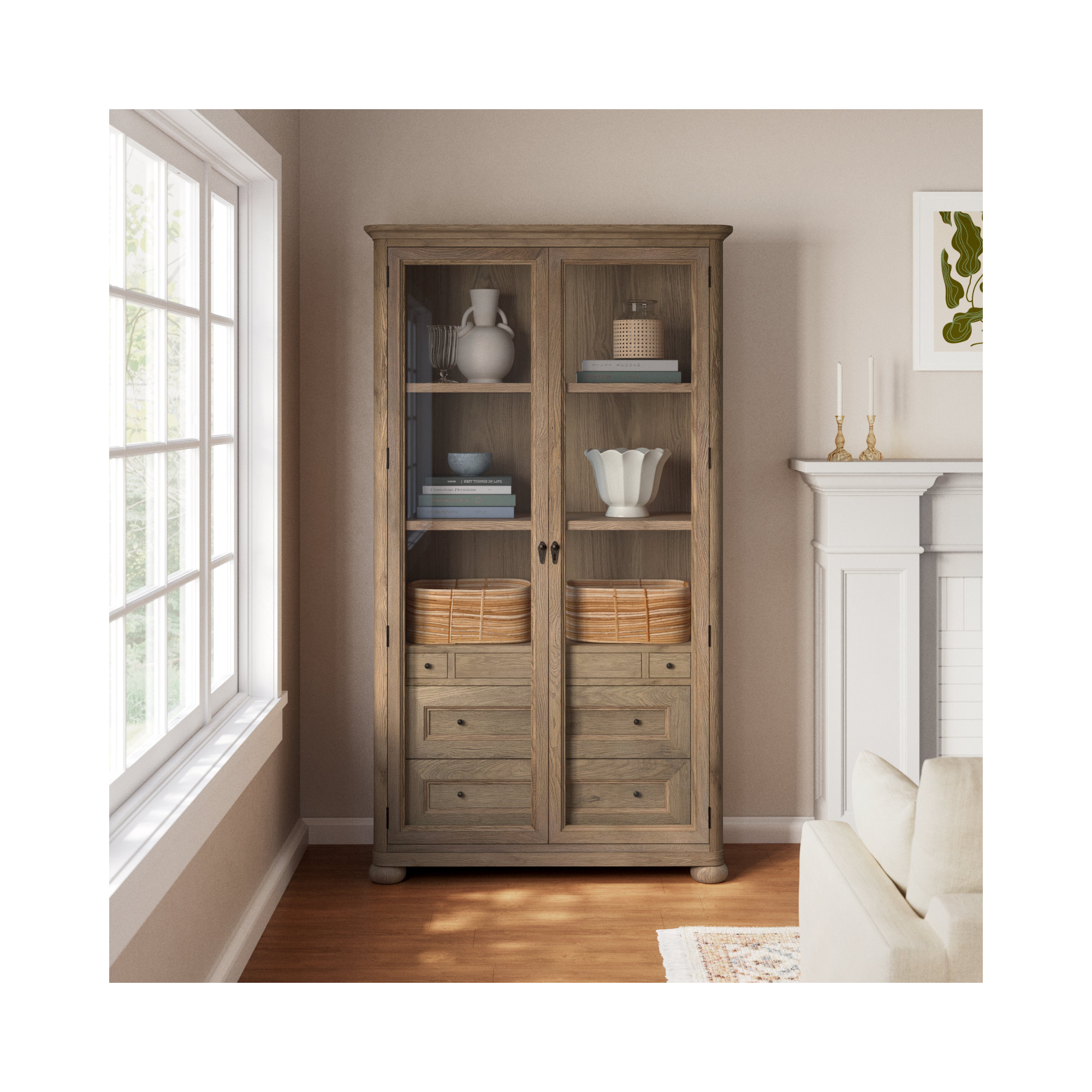 Sussex Cabinet, Drifted Oak