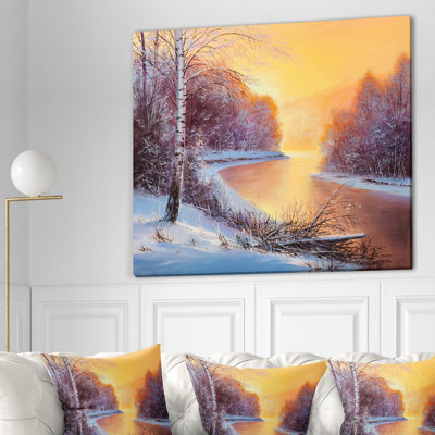 Forêt d'hiver - impression de paysages
