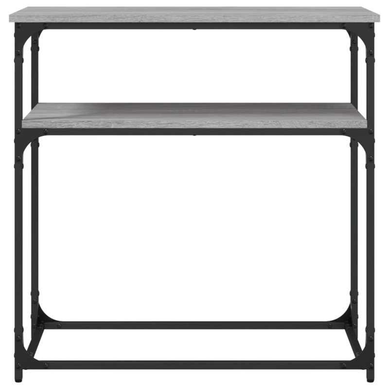 Console Table, 75cm H x 75cm W x 35.5cm D, Grey Sonoma