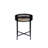 Colson Black Finish End Table