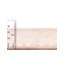 Tapis rose clair / blanc Juliette-937293307