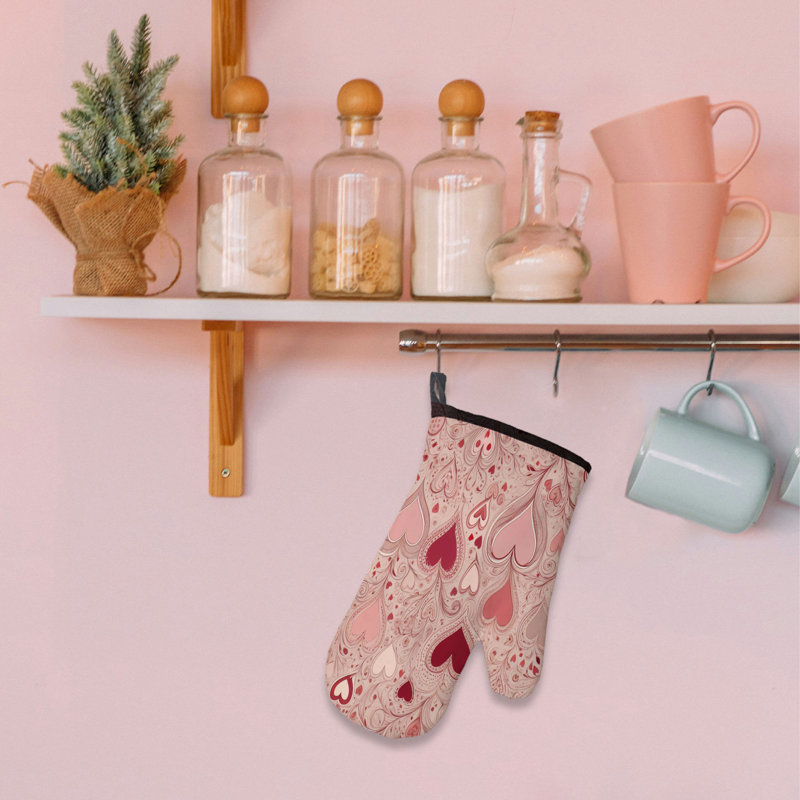 Couvre-lit romantique en coton Rosy Glow
