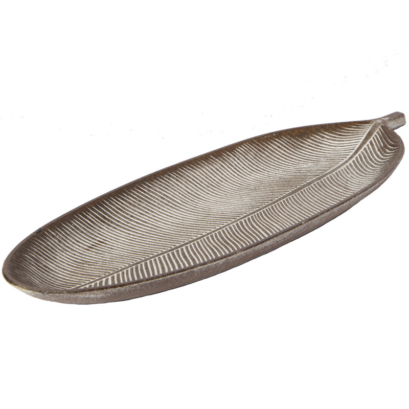 Plateau de table basse Long Leaf, Brun