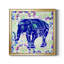 «Painted Elephant II», reproduction d'art graphique sur toile encadrée-389465897-389465896