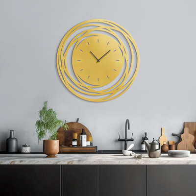 Metal Wall Clock