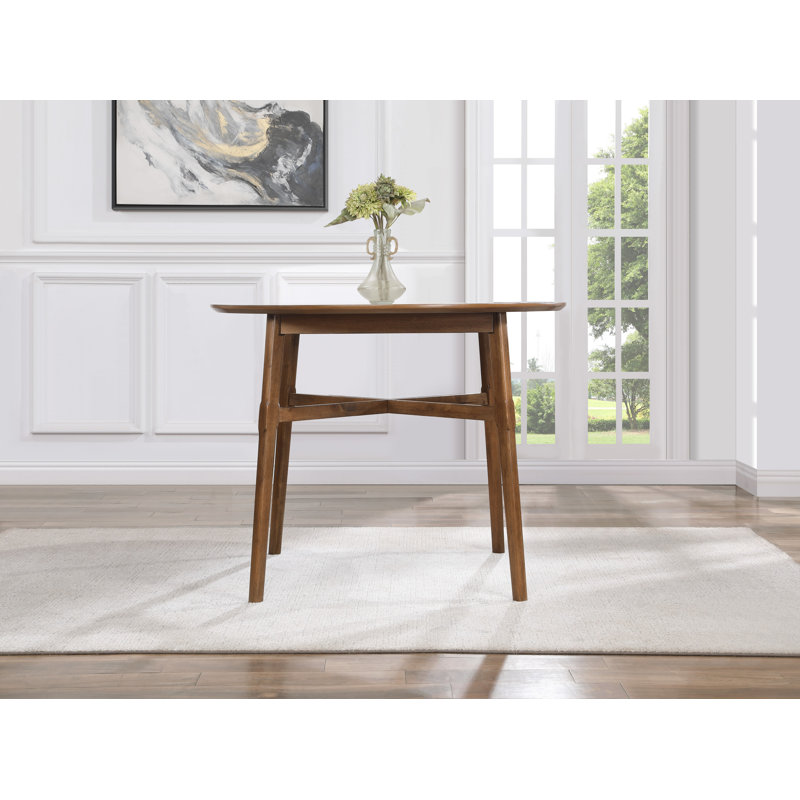Brid Round Dining Table, Brown