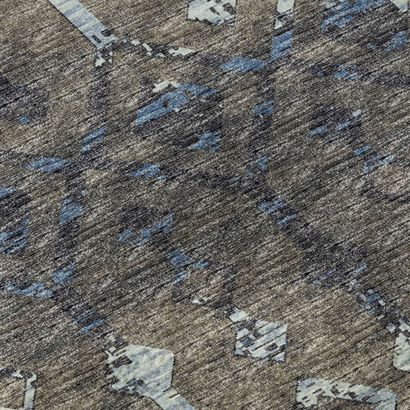 Tapis avec envers antidérapant Fayina, Rectangulaire 3 pi x 5 pi