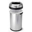 simplehuman Bullet Open Top Trash Can, Commercial Grade Heavy Gauge-97690235