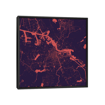 « amsterdam », impression sur toile tendue