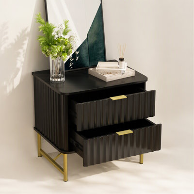 2 tiroirs
 Table de chevet
