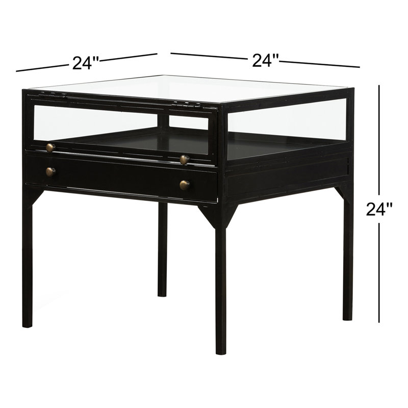 Shadow Box End Table