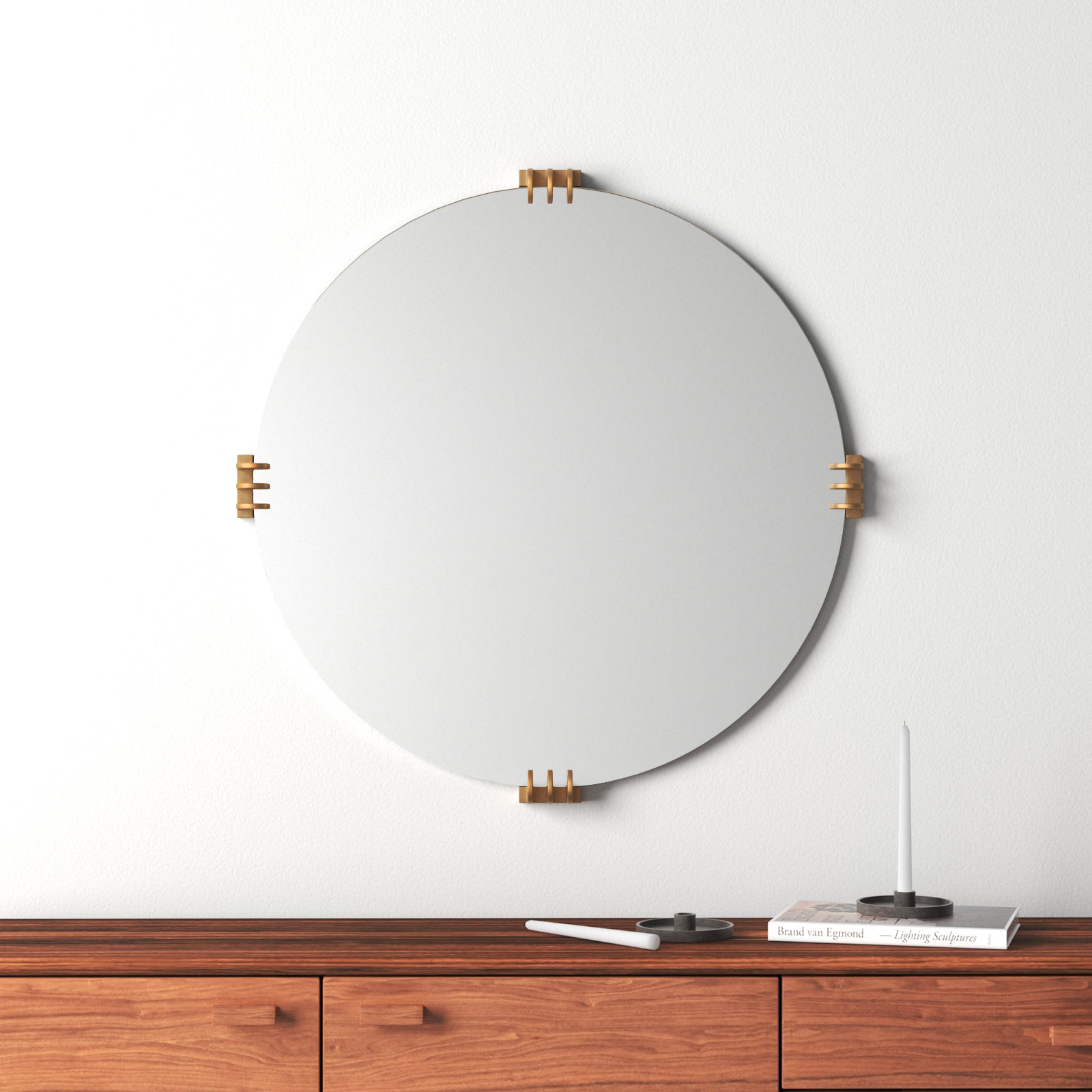Donita 36" Accent Mirror, Gold