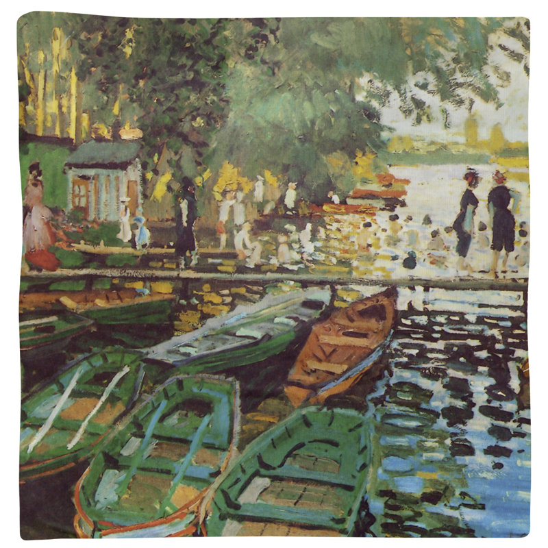 Claude Monet Cotton Square Napkin