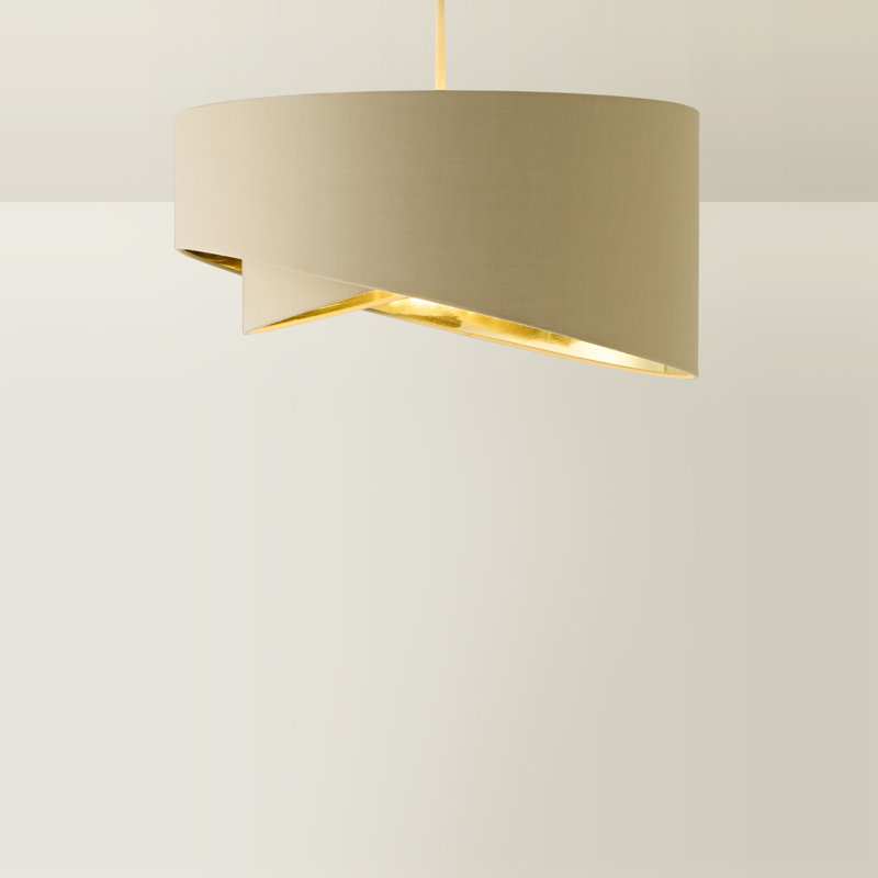 Basharat 1 - Light Novelty Lamp Shade, Mink