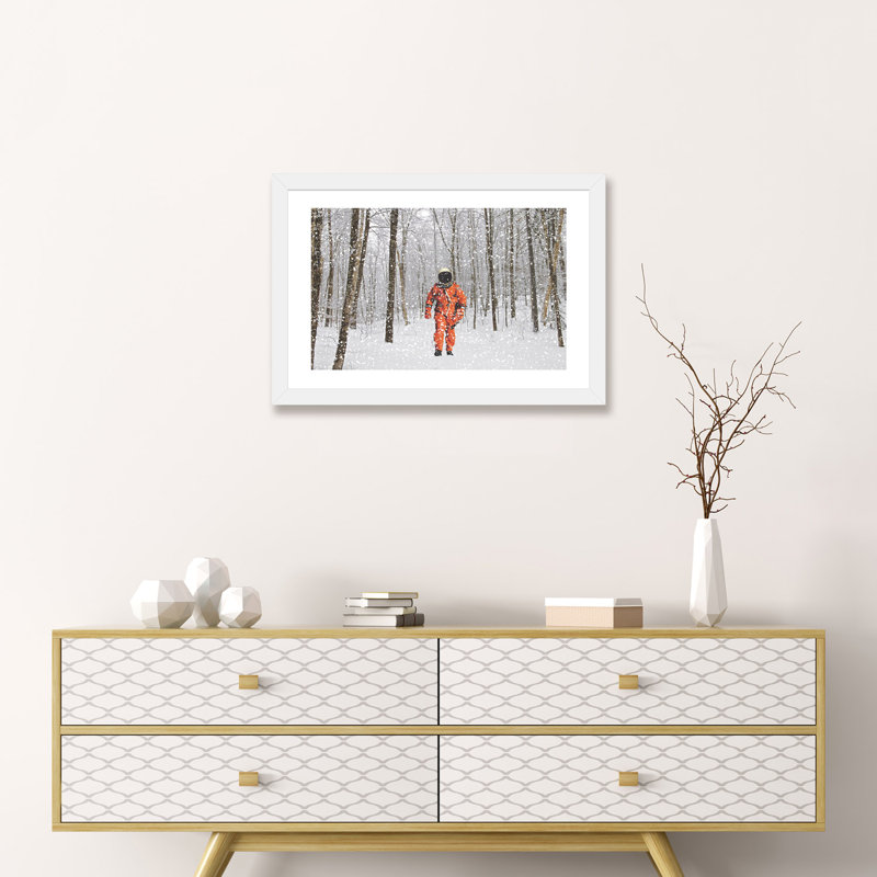 «Lost in Colorado II» par Jason Brueck, impression, Papier encadré blanc, H 16 po x l 24 po x P 1 po