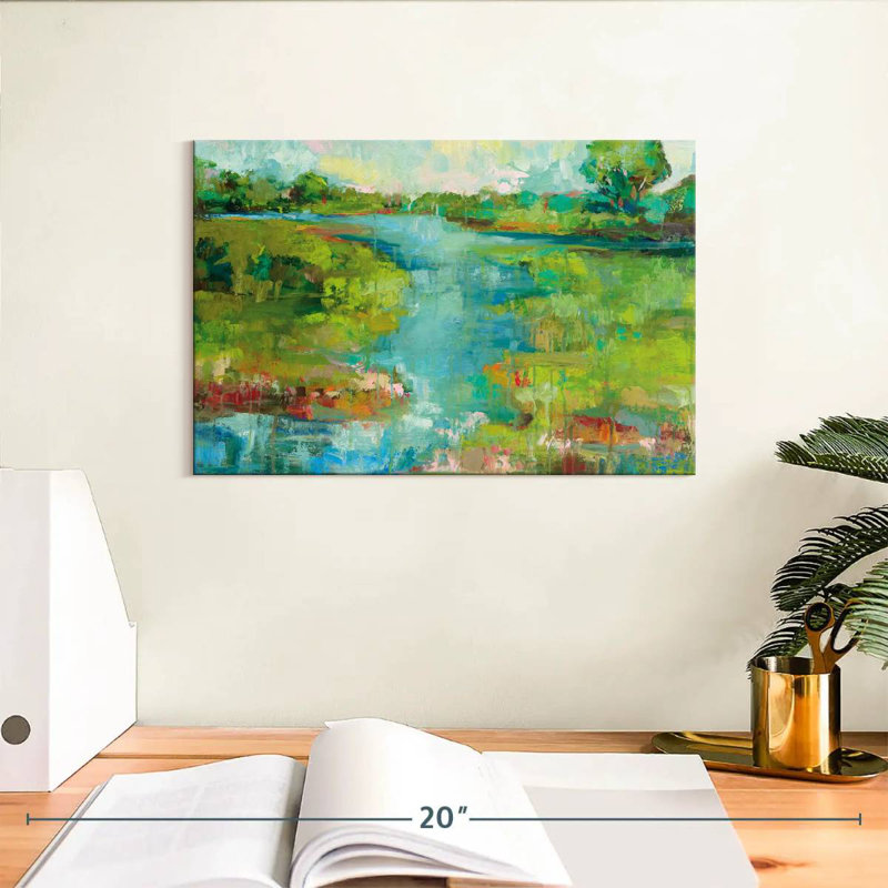 Avery Spring Marsh, 8" H x 12" W