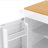 74.8" Kitchen Island With Extendable Dining Table, Kitchen Storage Cart With 3 Drawers, Power Outlet, Rolling Kitchen Island On Wheels With Spice Rack And 2 Door Cabinet, For Kitchen-1852184359
