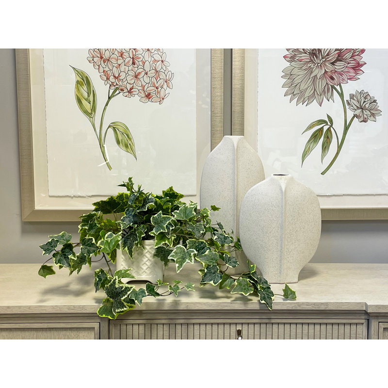 Nunez Faux Ivy Plant in Ceramic Pot