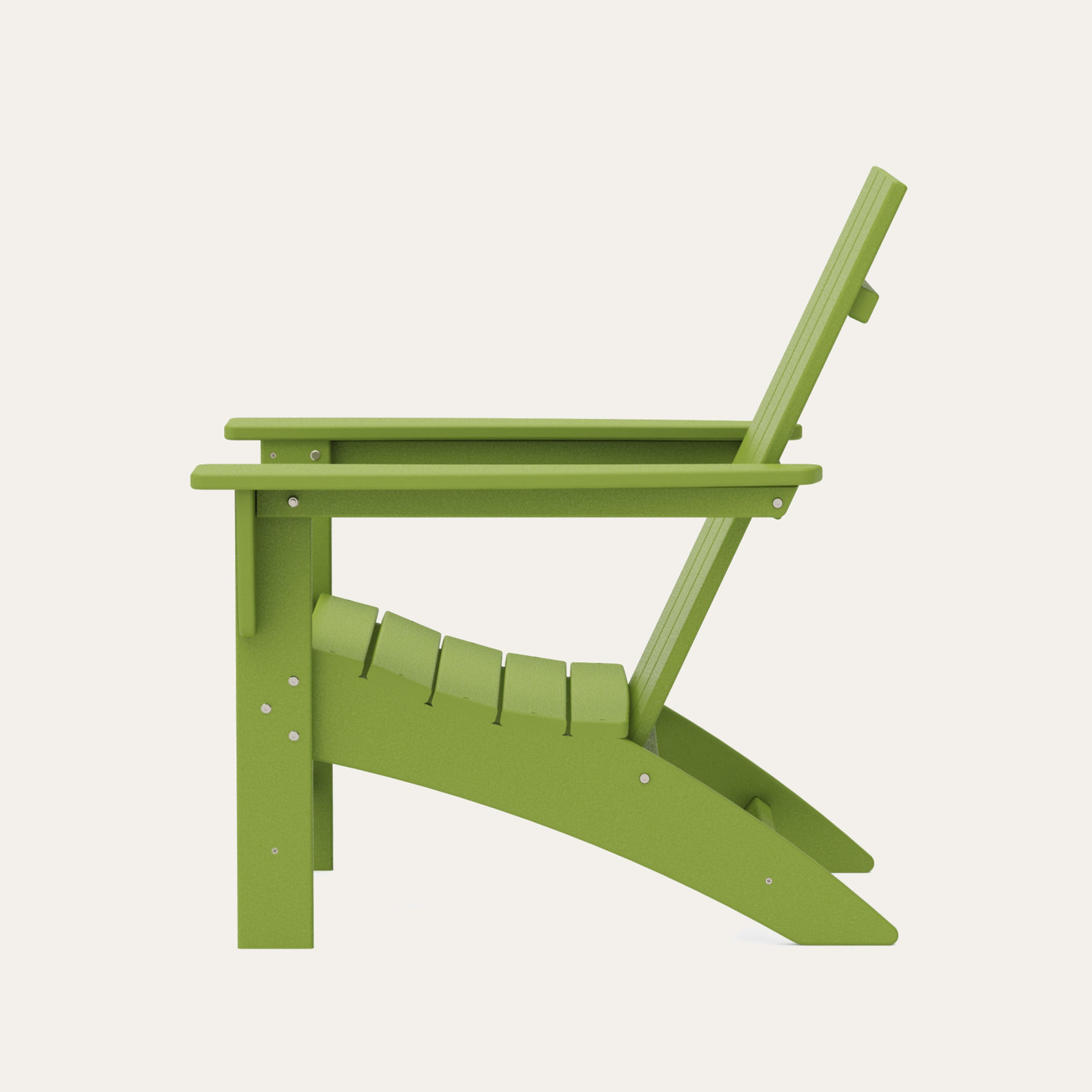 POLYWOOD® Modern Adirondack Chair, Lime