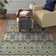 Mcneill Hooked Green/Blue Indoor/Outdoor Rug
