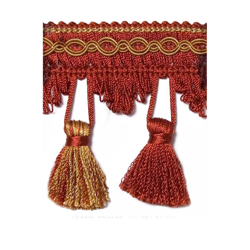 Tissu de la Elegant Decor, Rouge
