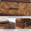 Commode 4 tiroirs pour chambre à coucher, grande commode de style campagne avec poignées en métal-436477396