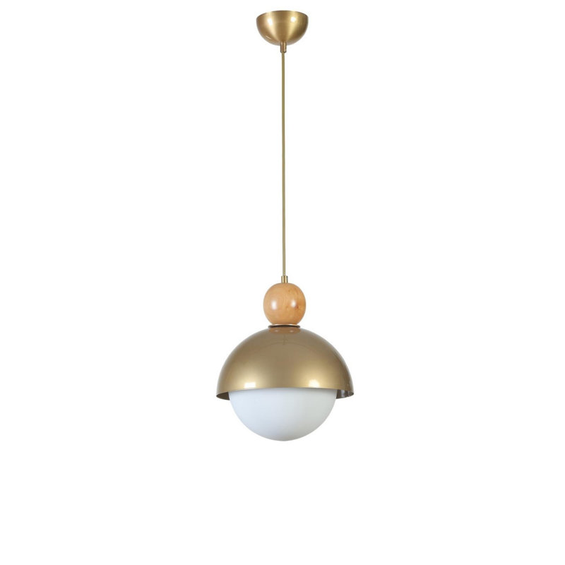 Chandle - Light Pendant, Gold/White