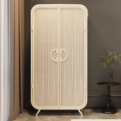 Simple And Light Luxury Steel Art Wardrobe