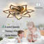 Ventilateur de plafond à télécommande avec lumières, couleur géométrique en bois 6 vitesses, profil bas, ventilateur encastré avec lumière pour la cuisine, le salon et la chambre à coucher-1479526618-1482525143-1483802433