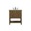 Bonsai 30'' Single Bathroom Vanity with Marble Top-1494116279