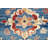 Vegetable Dye Oushak Handmade Wool Rug 5x7