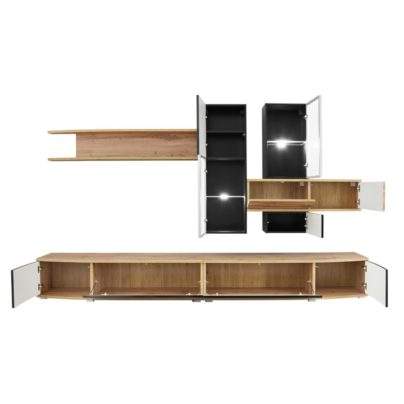Luana Unfinished Floating Entertainment Centre for TVs up to 78"