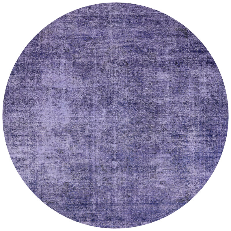 Tapis mauve, Rond 5 pi