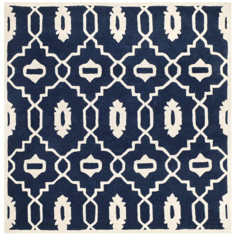 Carolene Hand Tufted Wool Geometric Rug