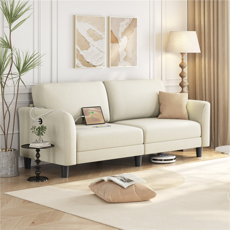 Causeuse Parkville, Beige