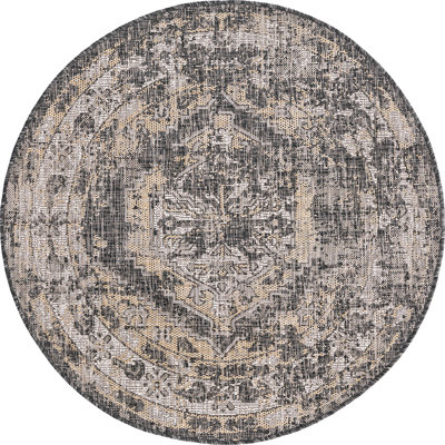 Outdoor Nile Area Rug Char Color